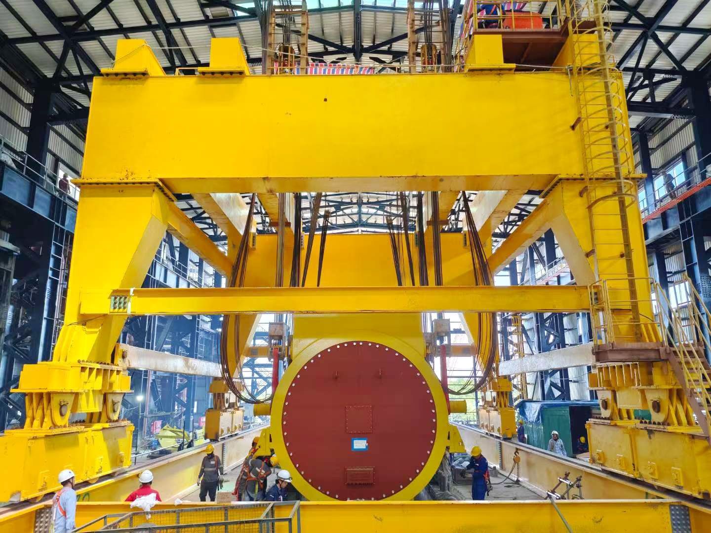 Equipment Hoisting in Steam Turbine Buildings