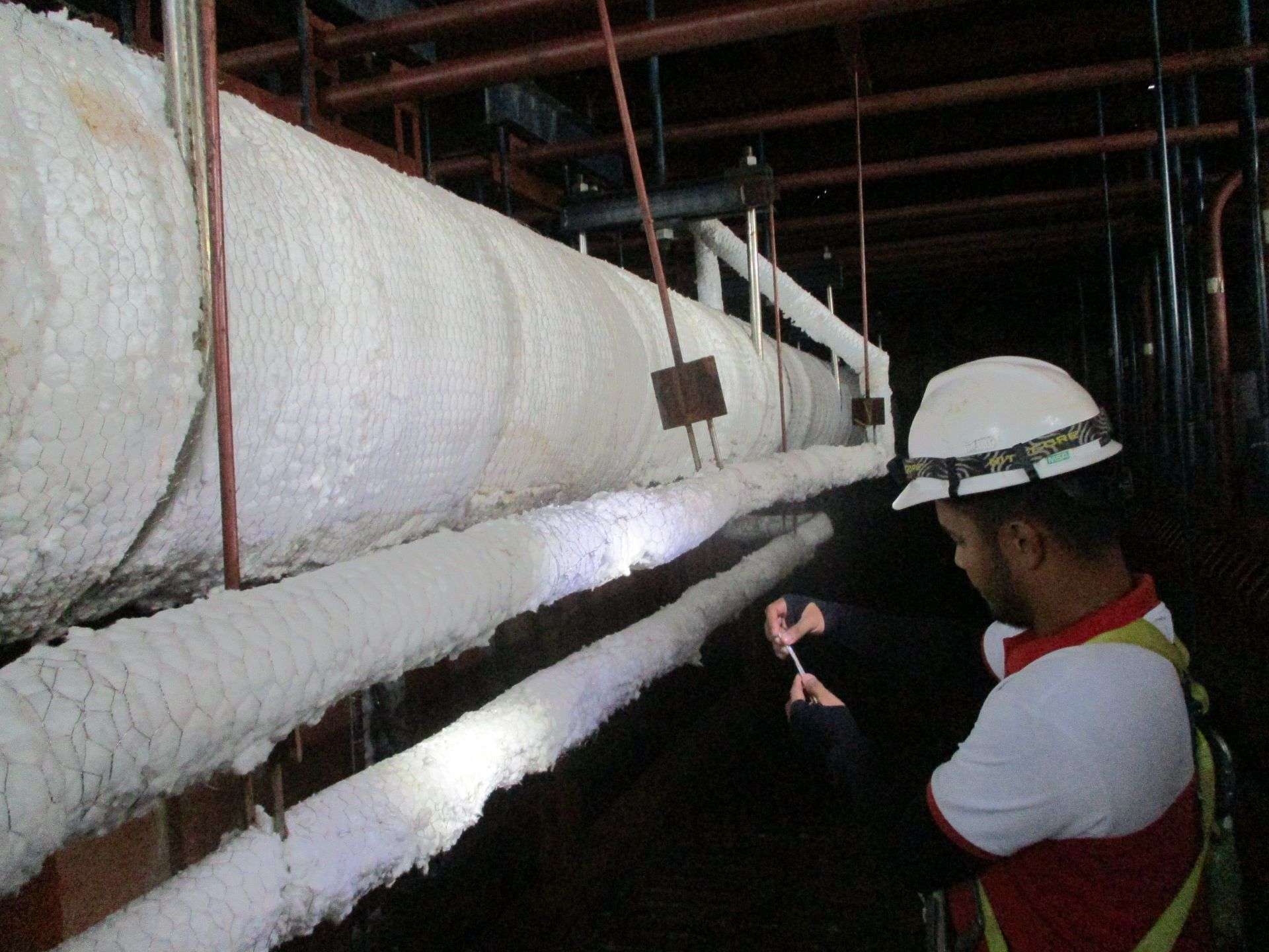 Pipeline Insulation Thickness Acceptance