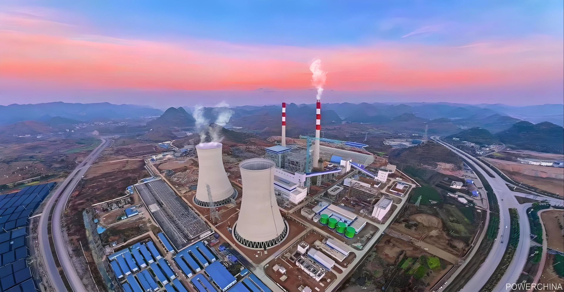 Xingyi coal aluminum integrated cogeneration power workshop project